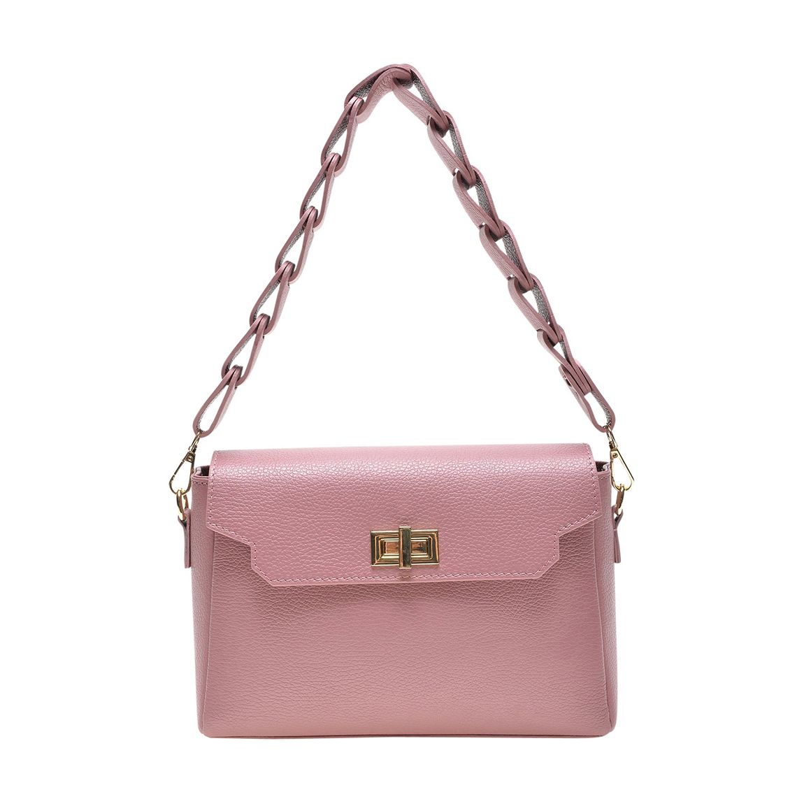 Pink Leather Handbag main product photo
