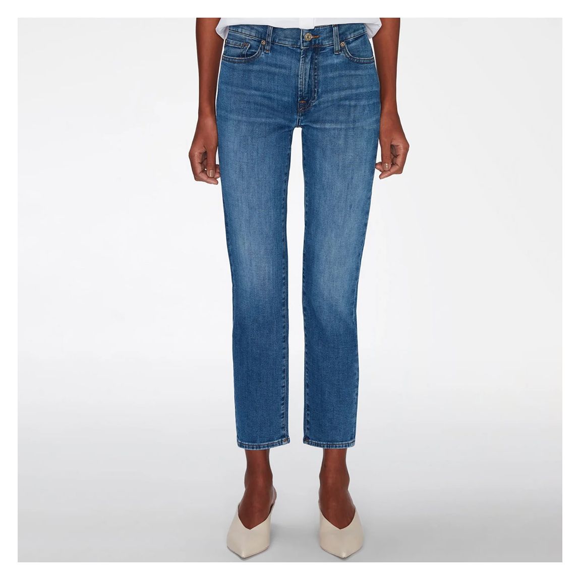 Blue Wash Roxanne Stretch Jeans main product photo