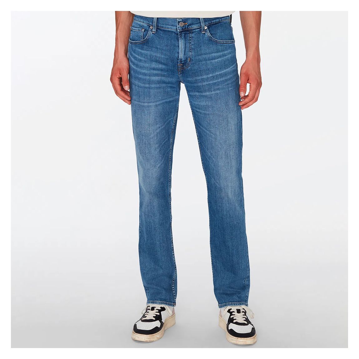 Blue Standard Stretch Jeans main product photo