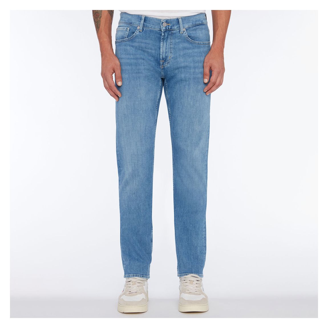 Faded Blue Slimmy Stretch Jeans main product photo