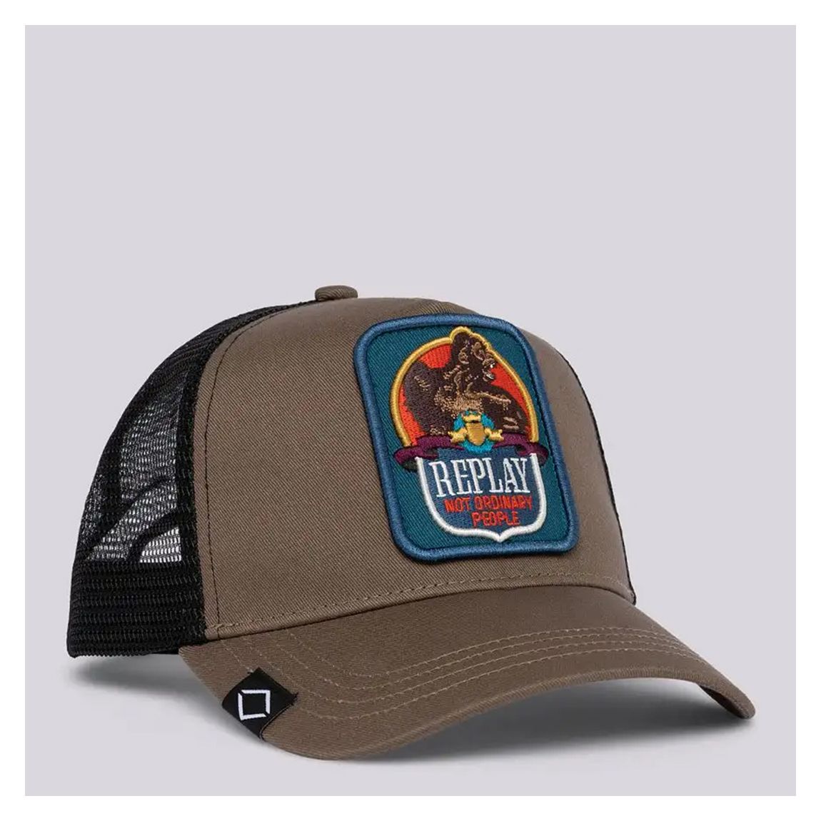 Brown Graphic Patch Logo Cap main product photo