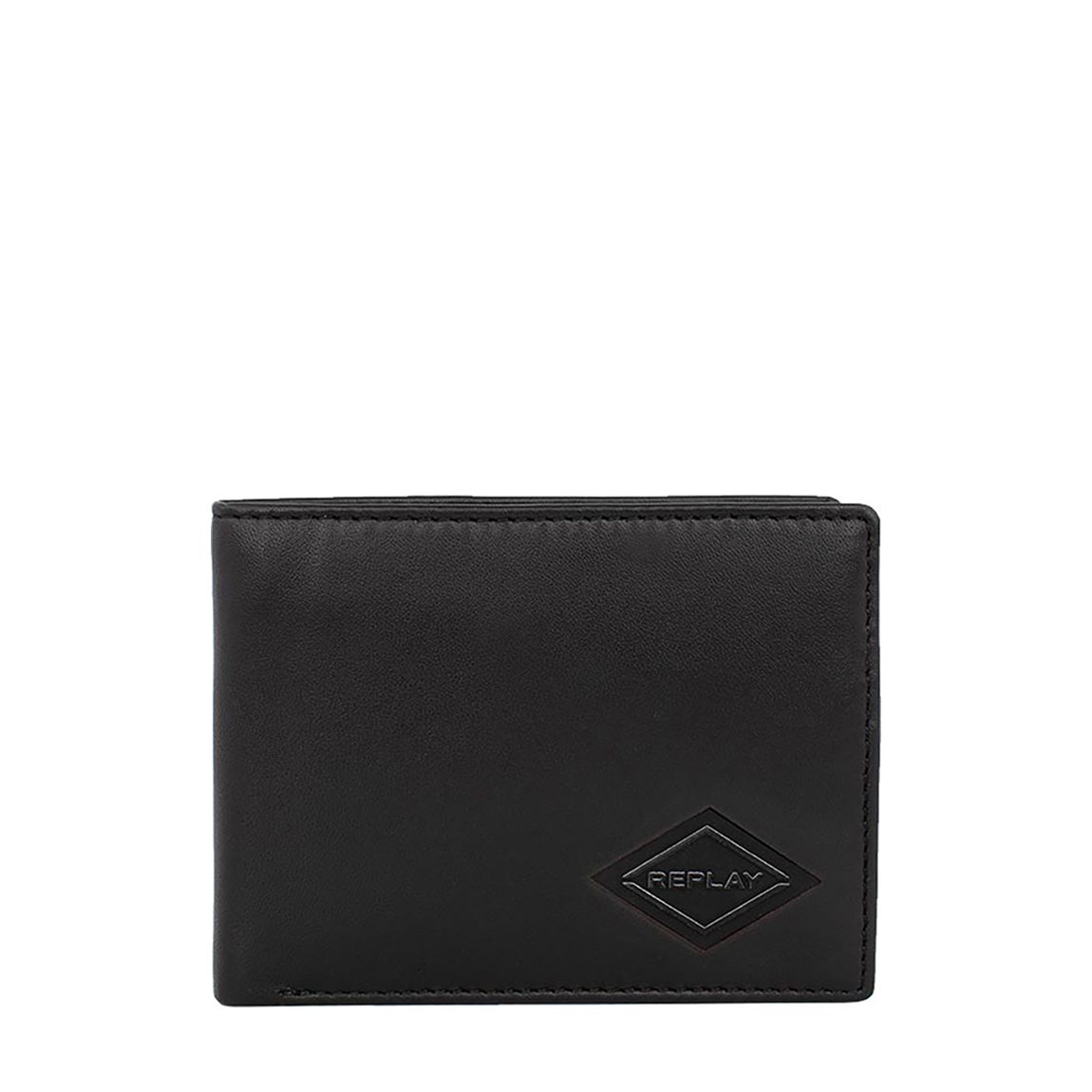 Black Smooth Leather Wallet main product photo