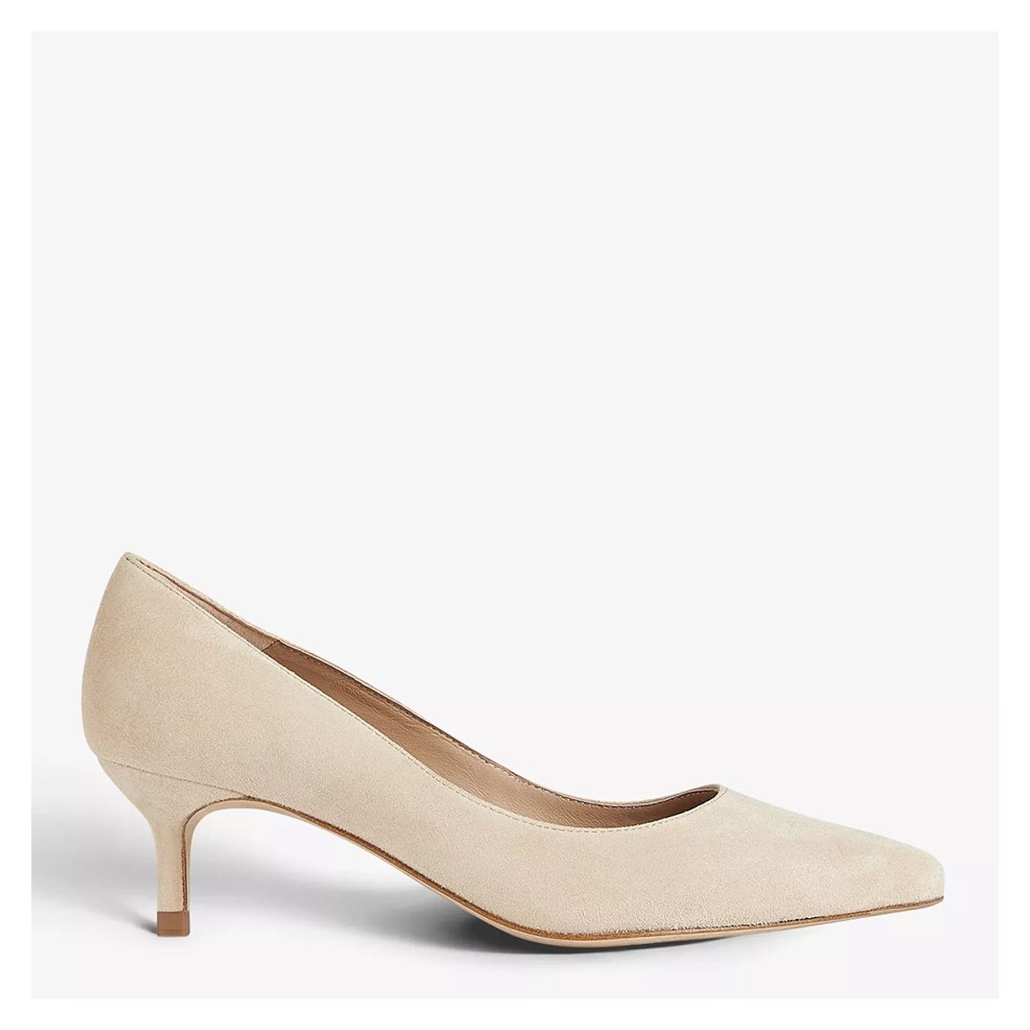 Beige Audrey Closed Court Shoes main product photo