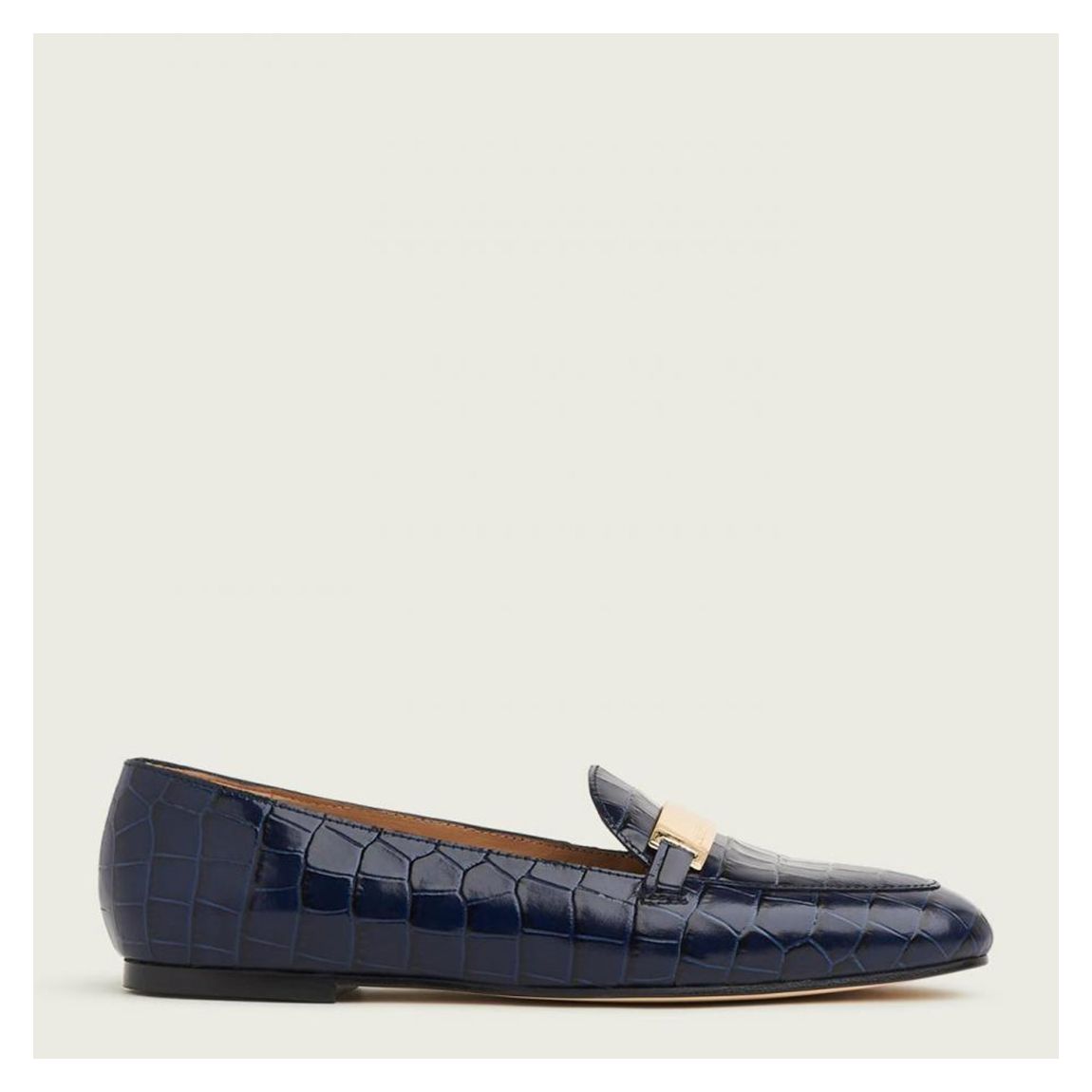 Navy Primrose Flat Shoes main product photo