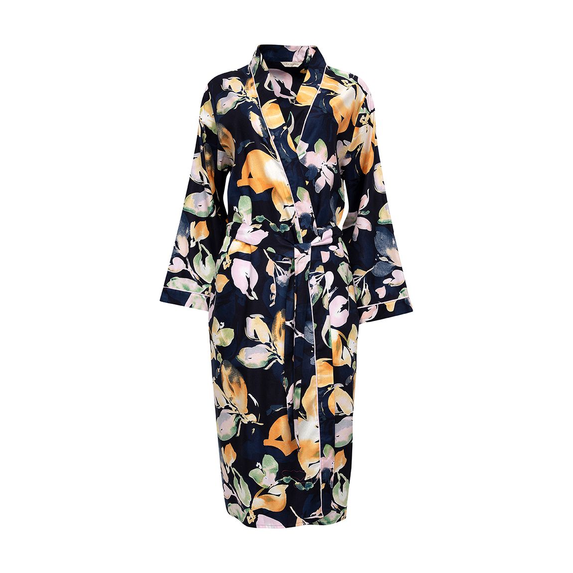 Multi Estelle Floral Print Dressing Gown main product photo