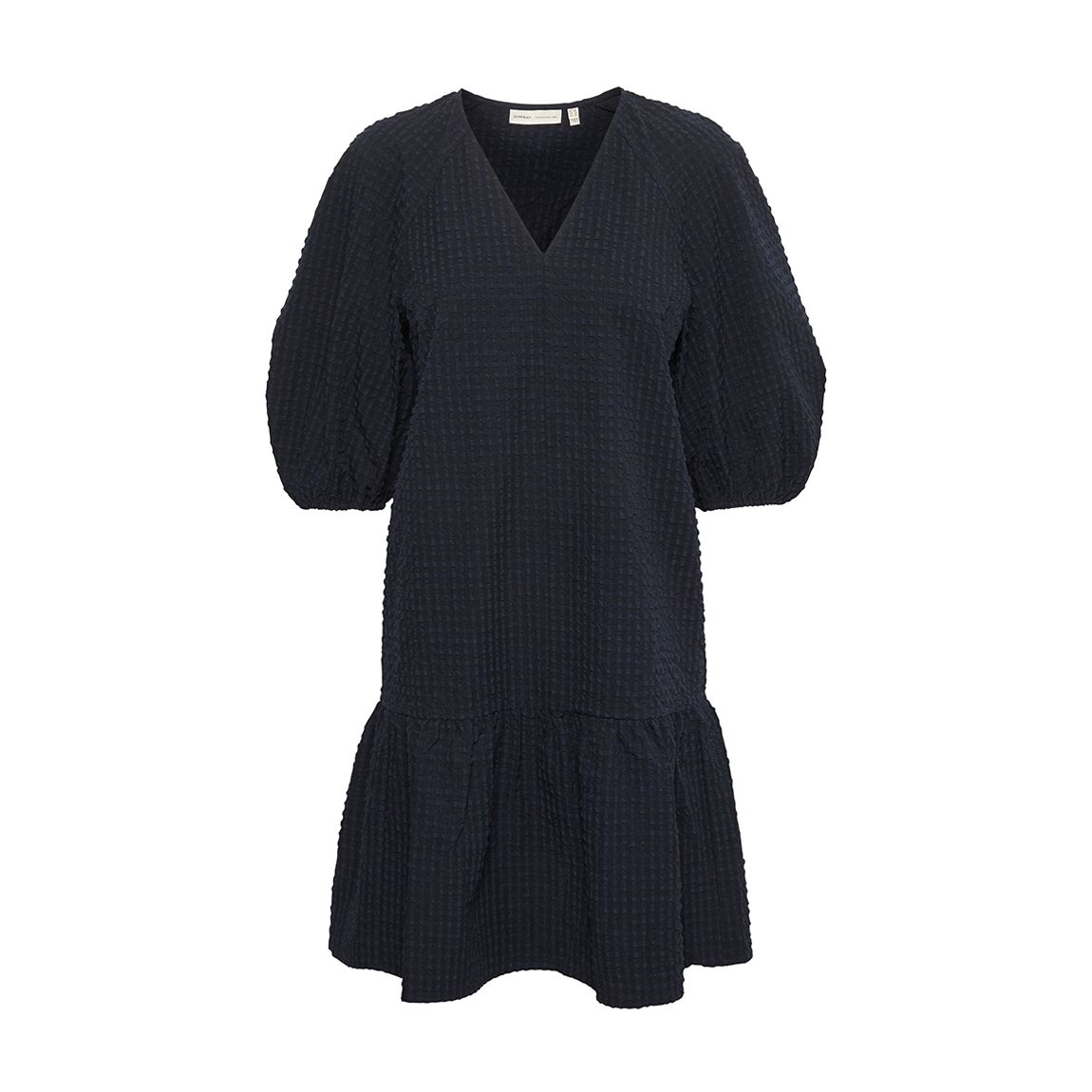 Black/Navy Edenal Frill Dress main product photo