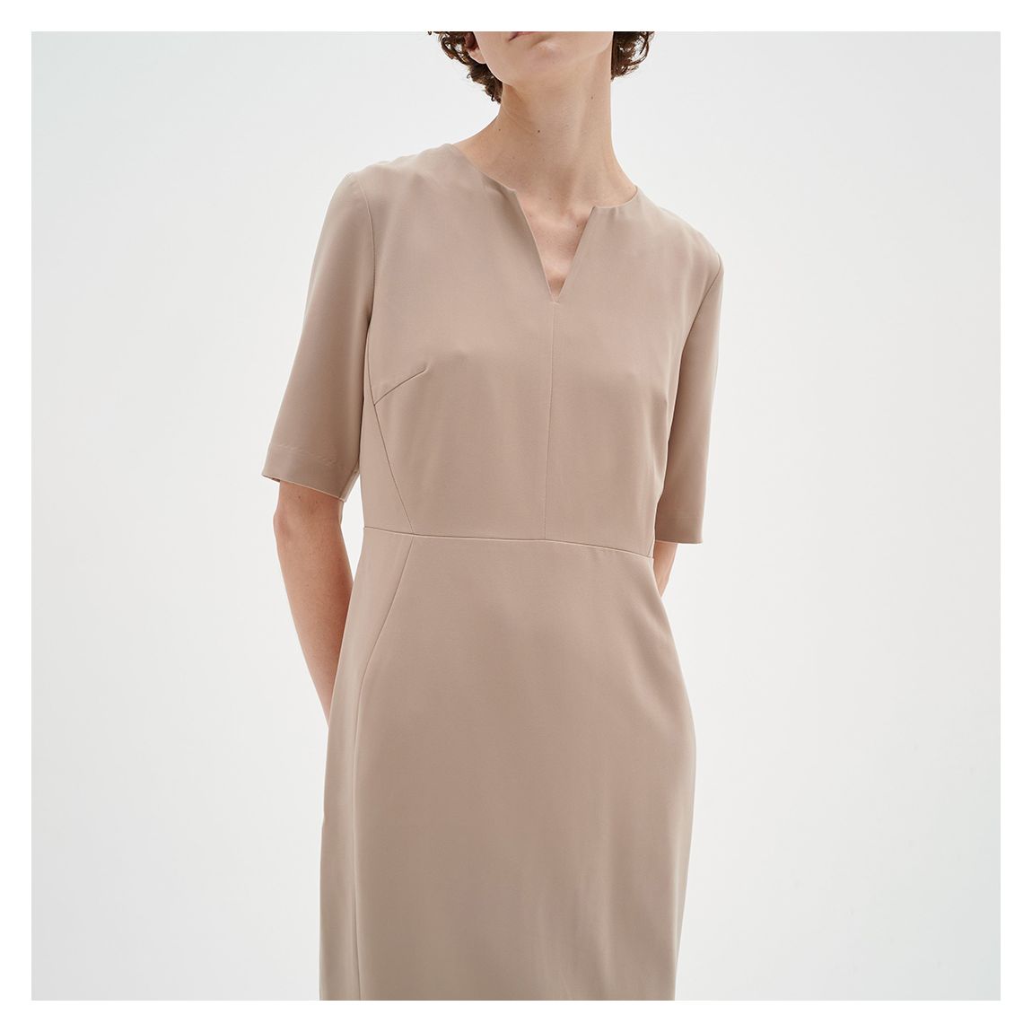 Grey Adian Mini Dress main product photo