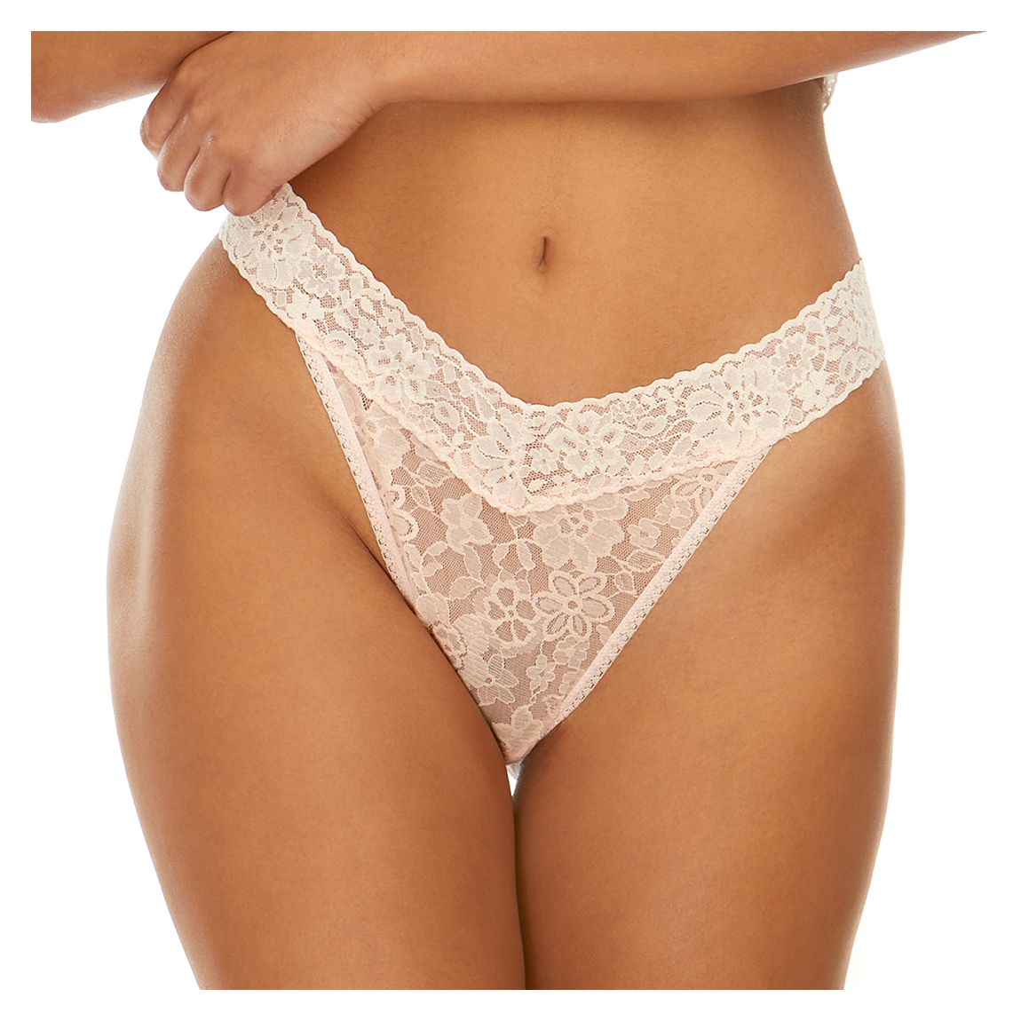 Nude Daily Lace Original Rise Thong main product photo