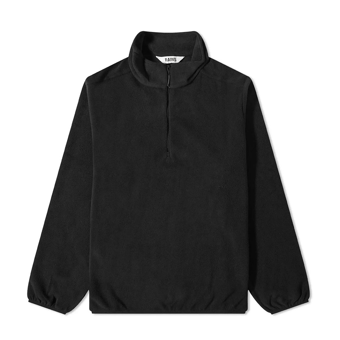 Black Unisex Half Zip Fleece main product photo