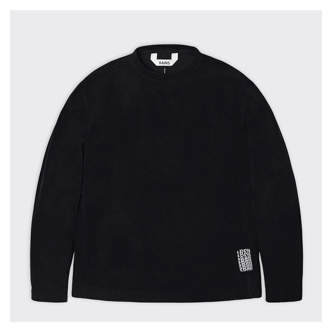 Black Unisex Fleece Sweatshirt main product photo