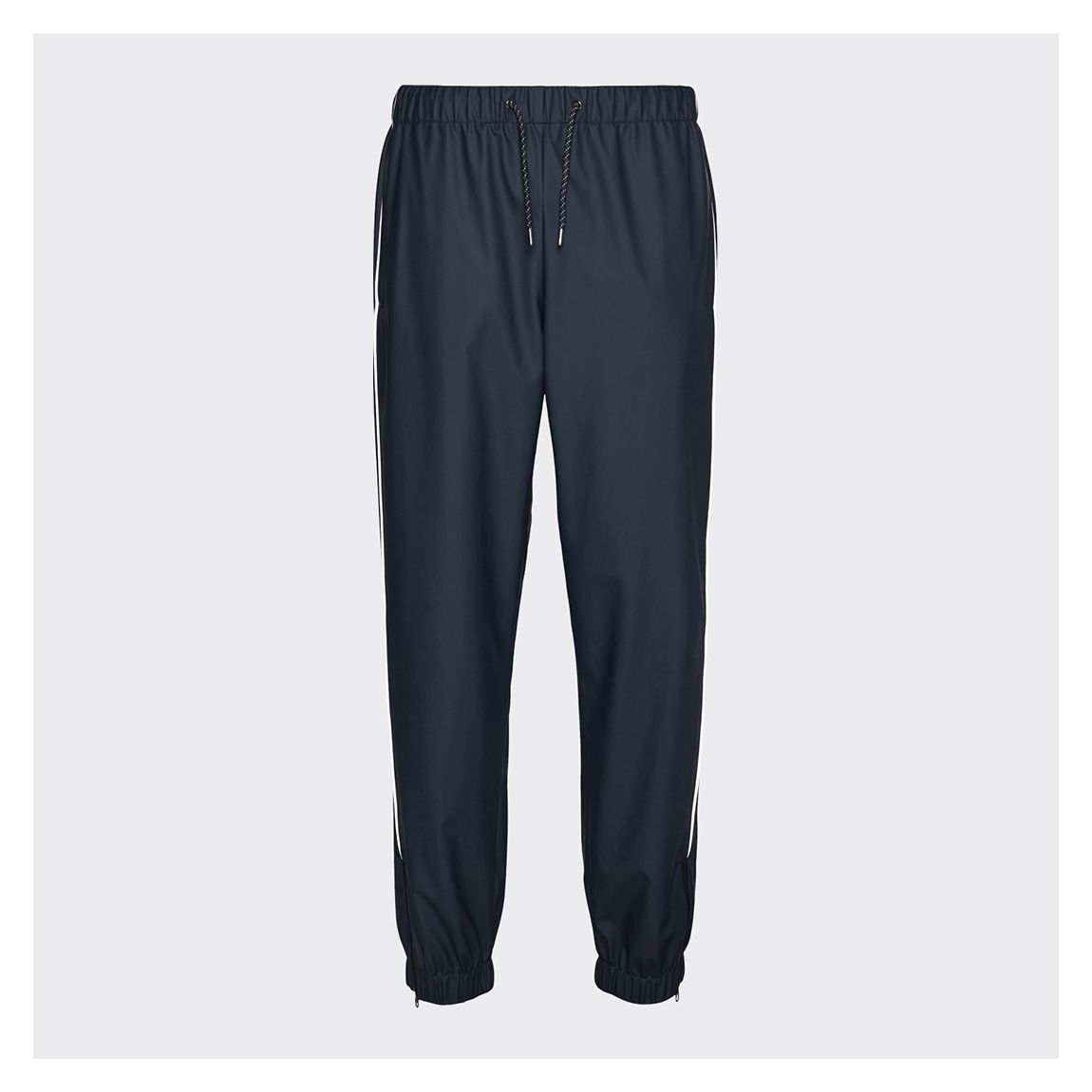 Navy Unisex Reflective Waterproof Trousers main product photo