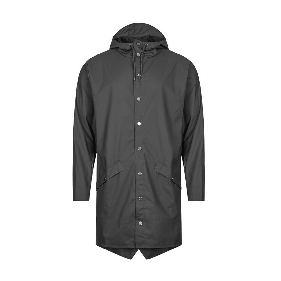 Slate Unisex Waterproof Long Raincoat main product photo