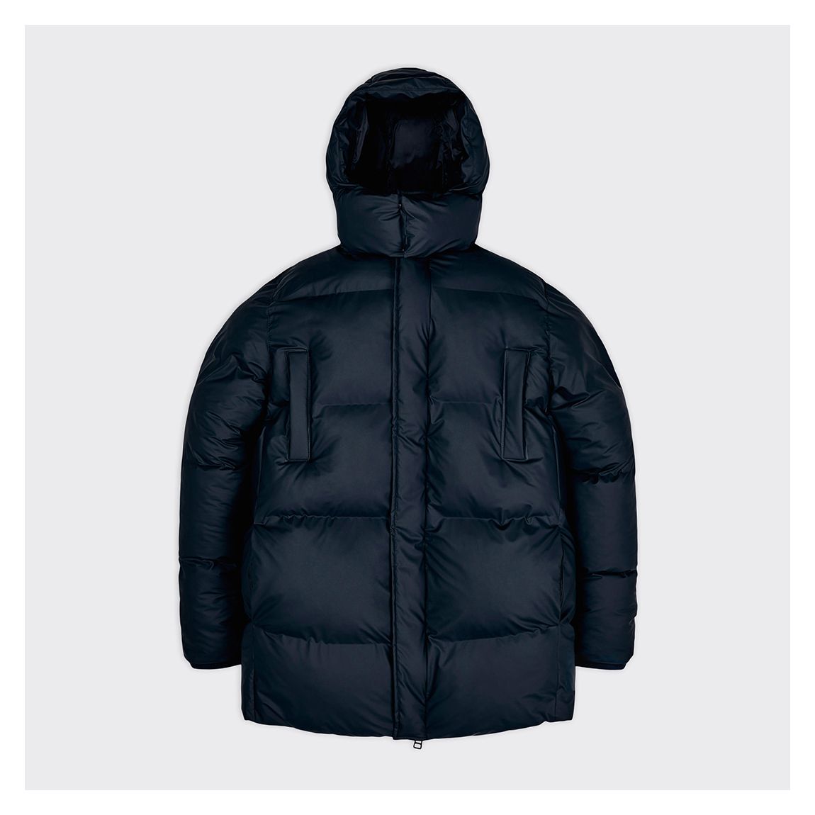 Navy Unisex Waterproof Puffer Parka main product photo