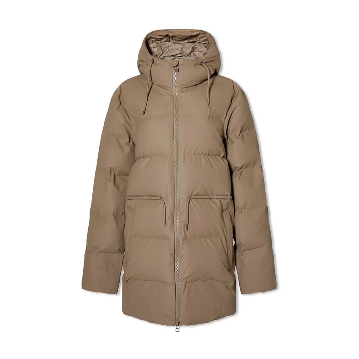 Taupe Unisex Waterproof Jacket main product photo