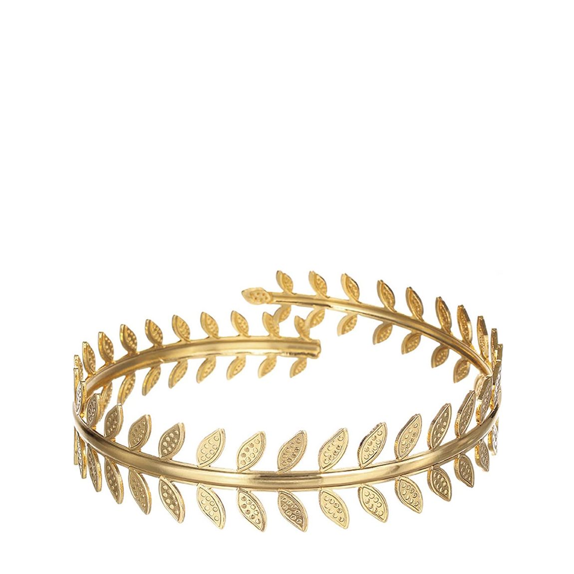 18K Goddess Gold Cuff Bangle main product photo