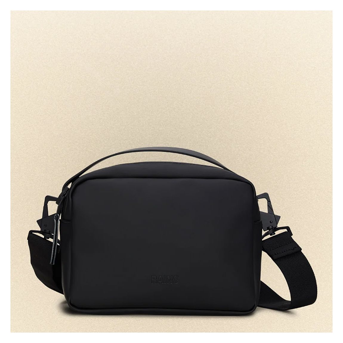 Black Unisex Waterproof Box Bag main product photo