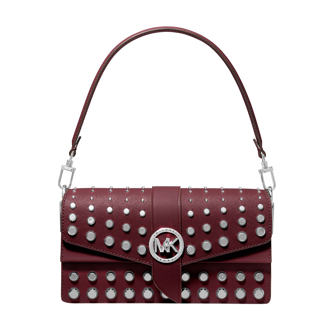Merlot Greenwich Medium Convertible Shoulder Bag main product photo