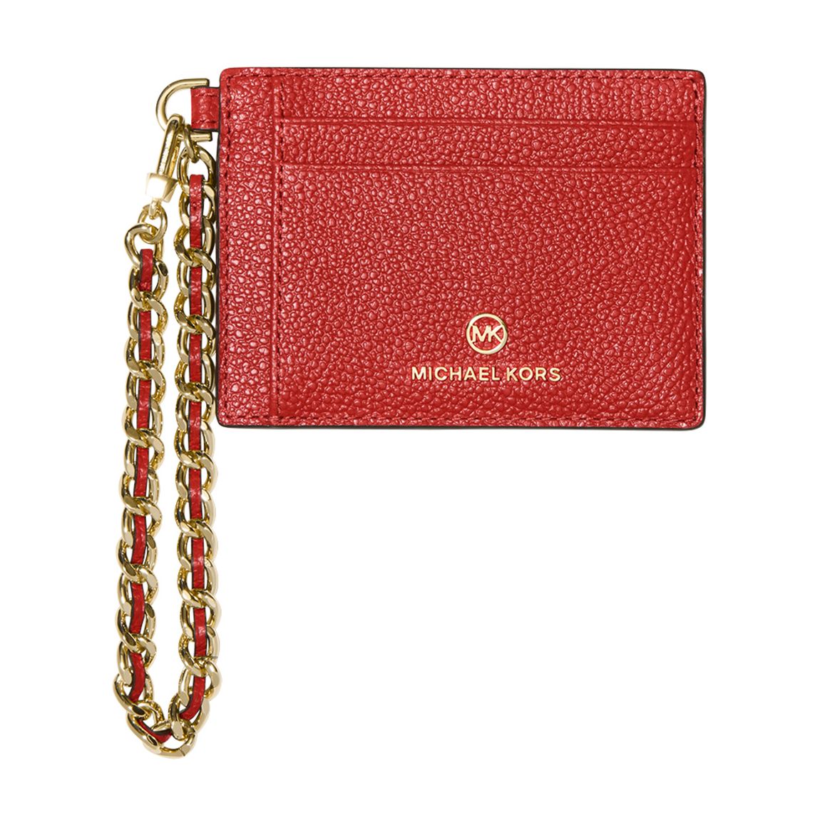 Crimson Jet Set Charm Small Id Chain Card Holder main product photo