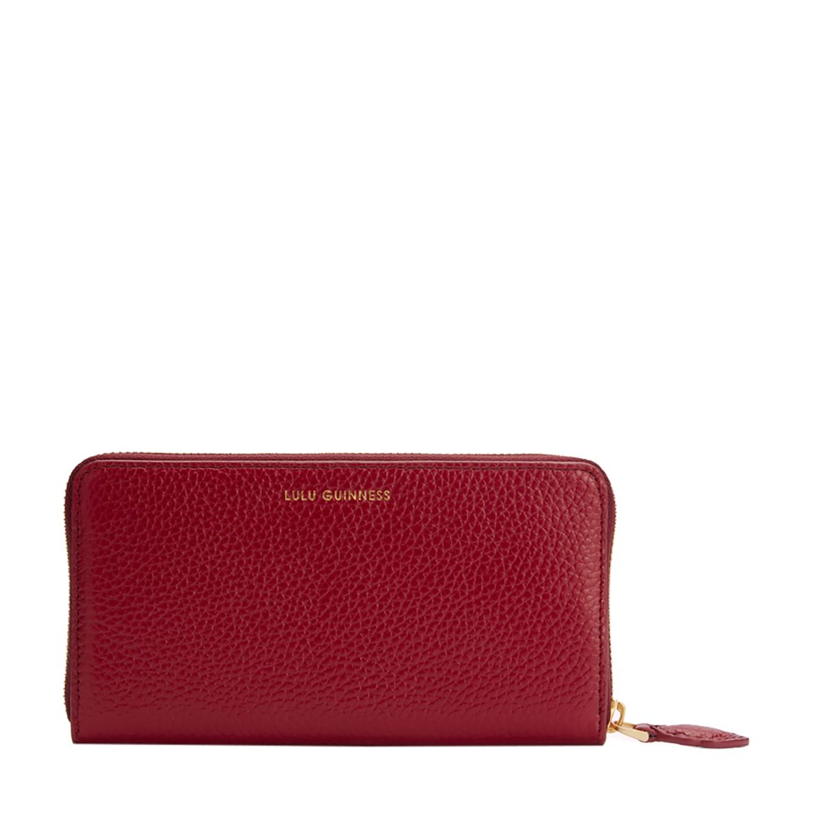 China Red Cupids Bow Continental Wallet main product photo