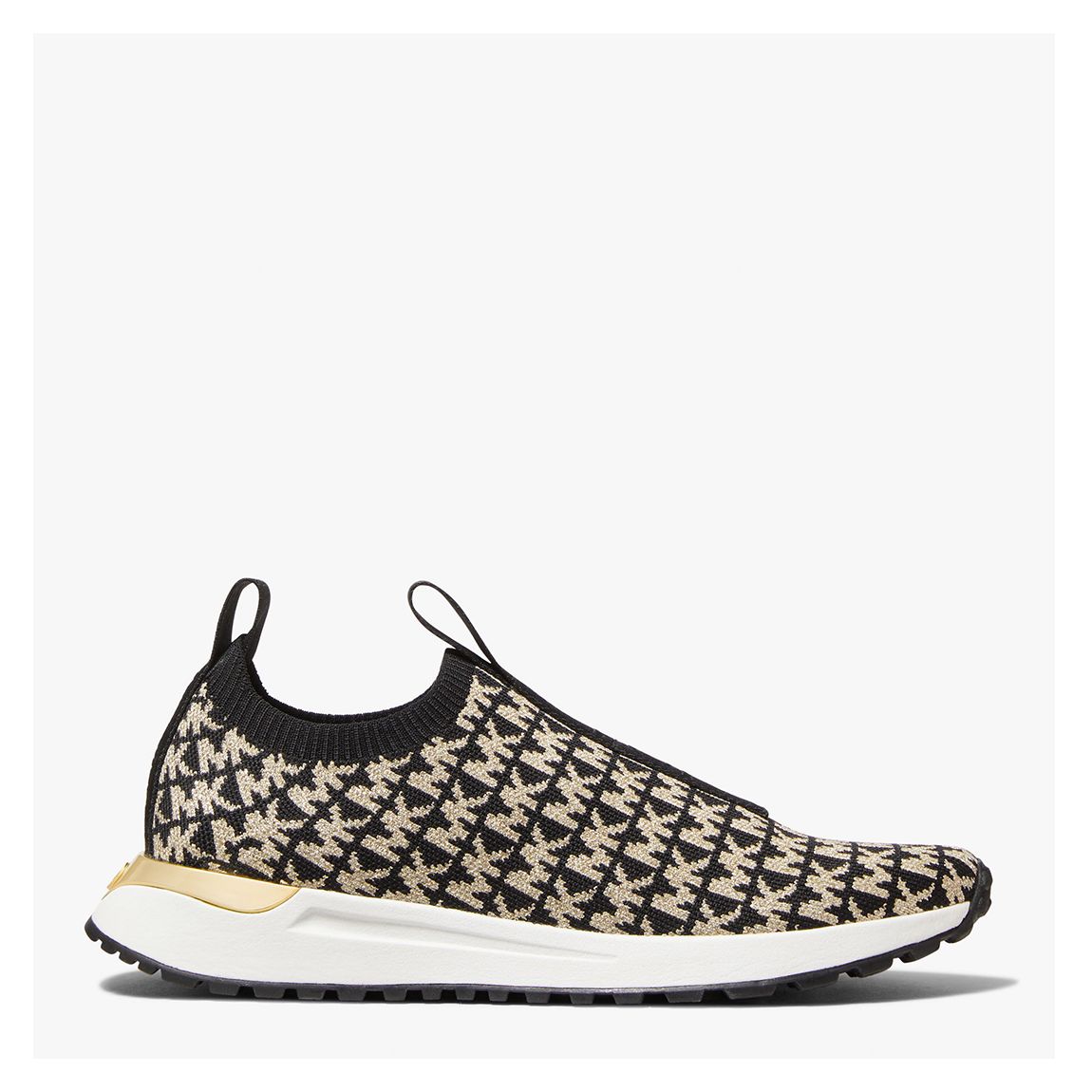 Black/Beige Bodie Slip On Trainers main product photo