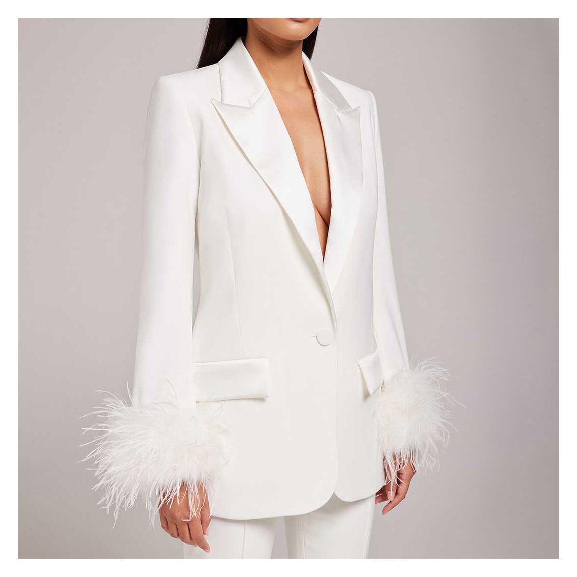 White Feather Margot Blazer main product photo