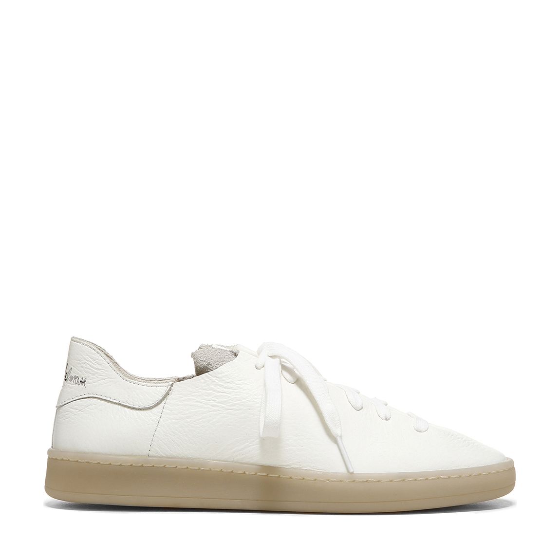 White Lace Up Trainers main product photo