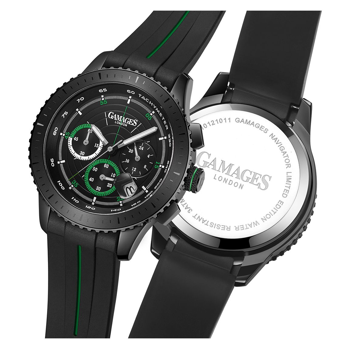 Men's Gamages Of London Limited Edition Hand Assembled Navigator Green main product photo