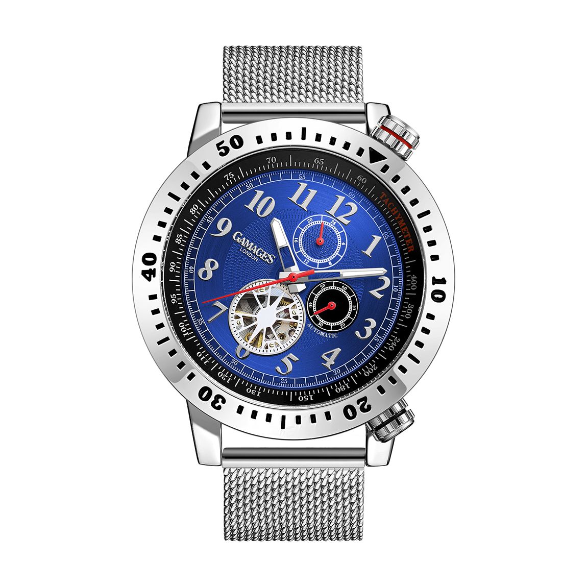Men's Gamages Of London Limited Edition Hand Assembled Aspect Timer Automatic Steel main product photo