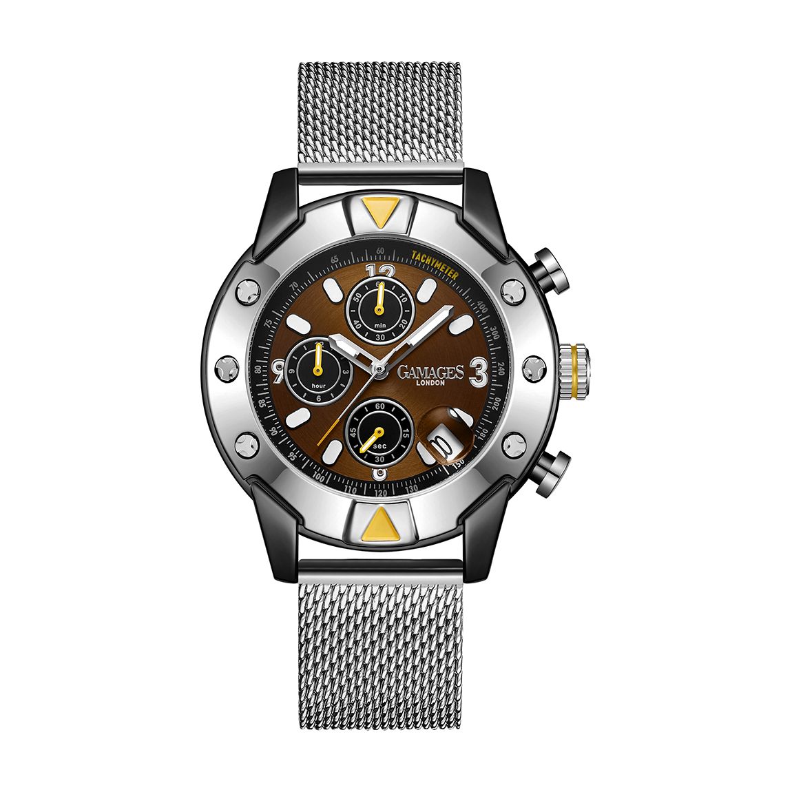 Men's Gamages Of London Limited Edition Hand Assembled Mechanical Quartz Industrial Steel main product photo