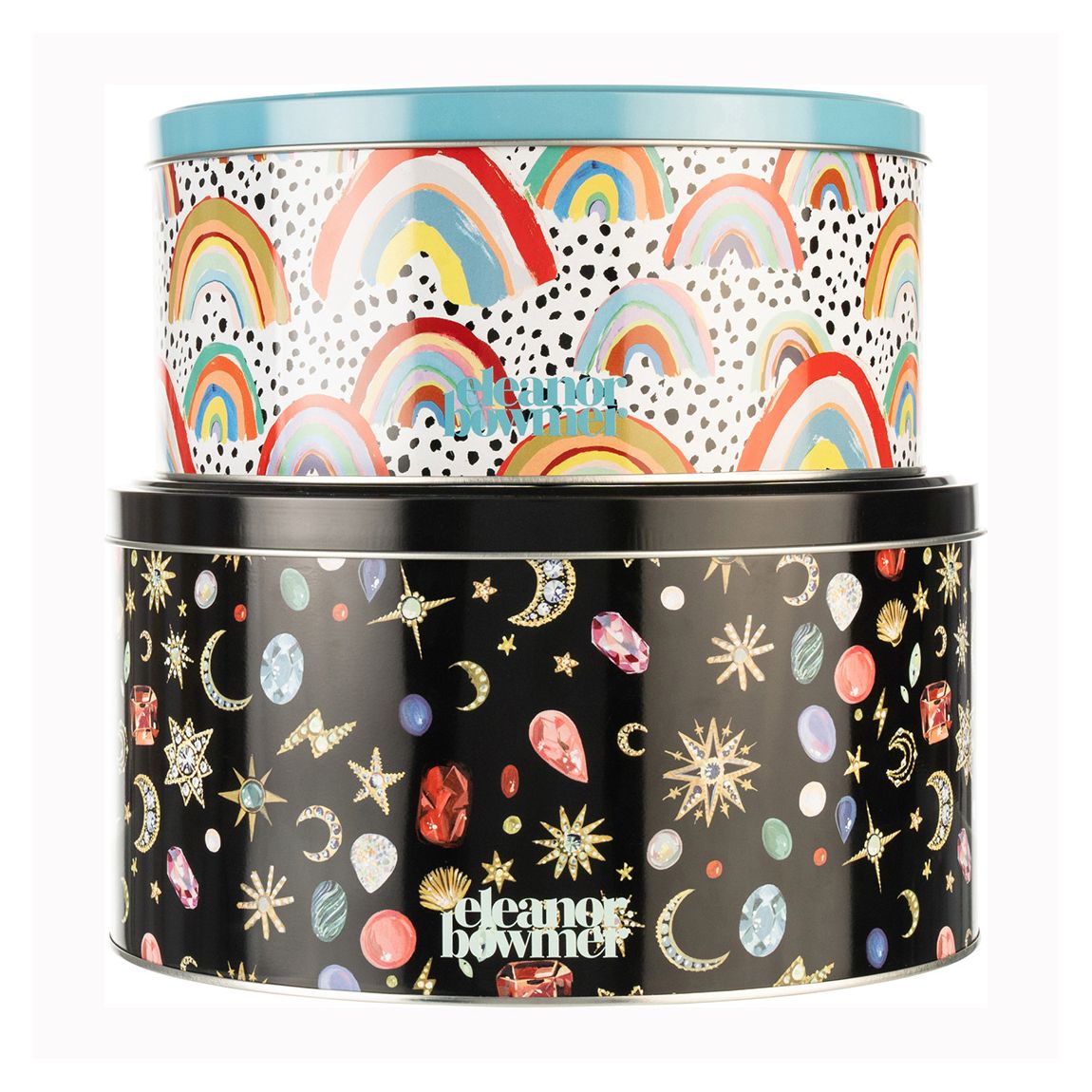 Set of 2 Gem & Rainbow Cake Tins main product photo