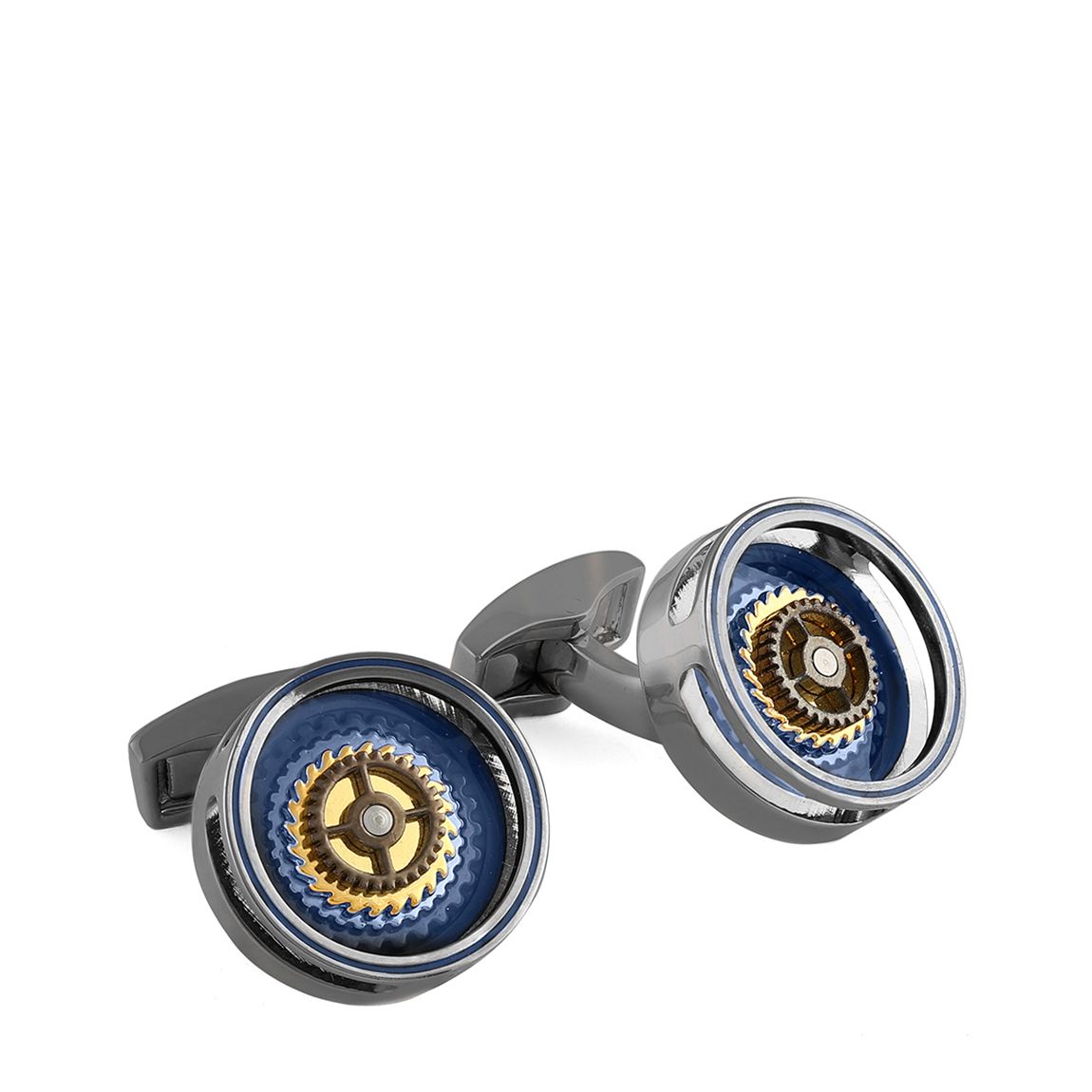 Blue Bullseye Cufflinks main product photo