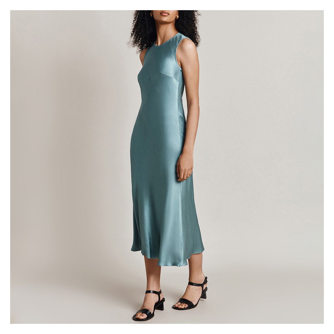 Aqua Steph Satin Dress main product photo