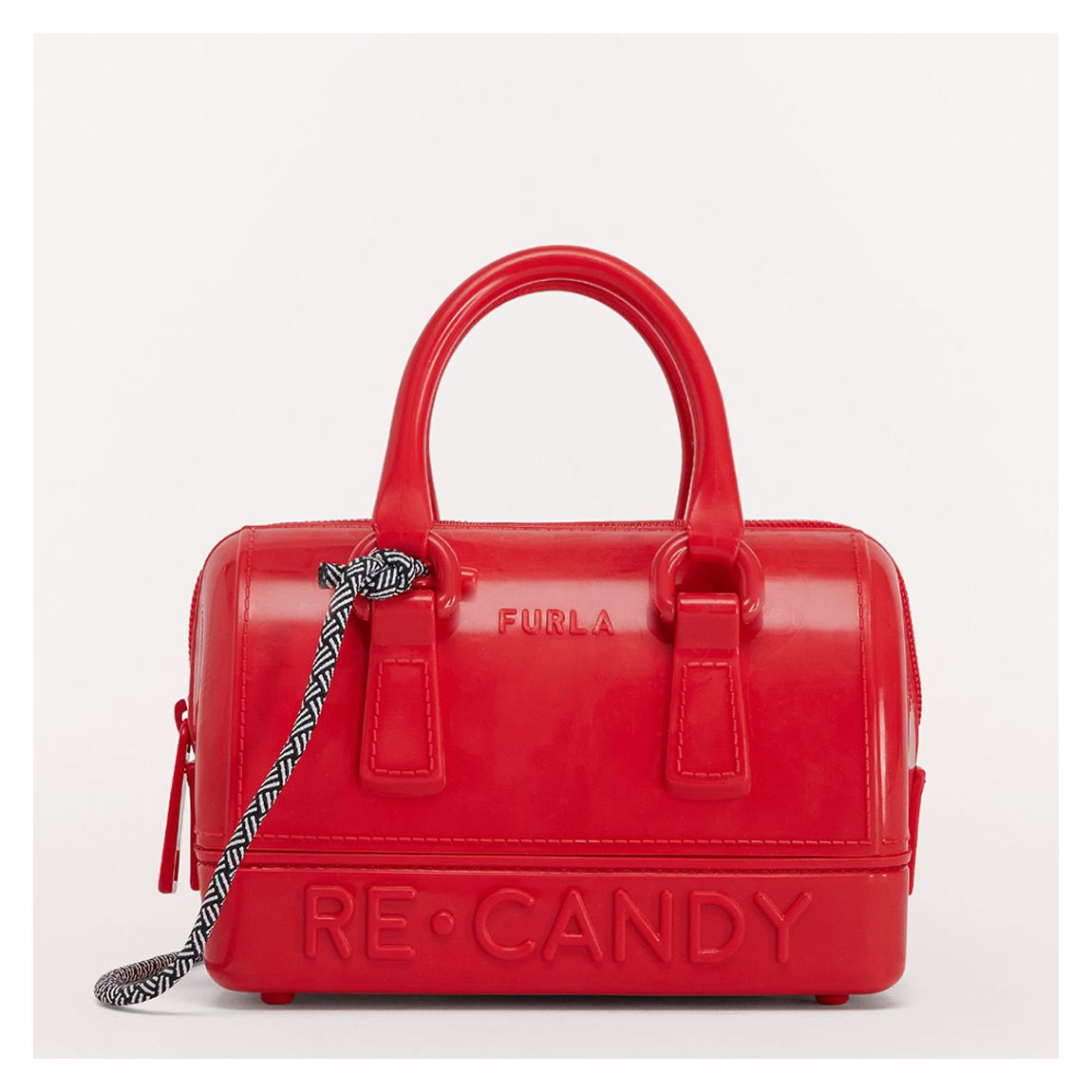 Red Flame Candy Mini Boston Bag main product photo