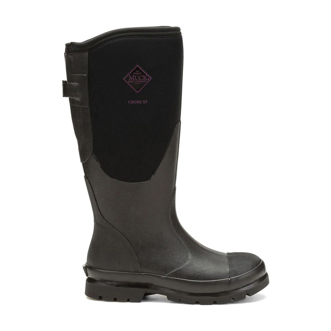 Women's Black Chore Adjustable Tall Boots main product photo