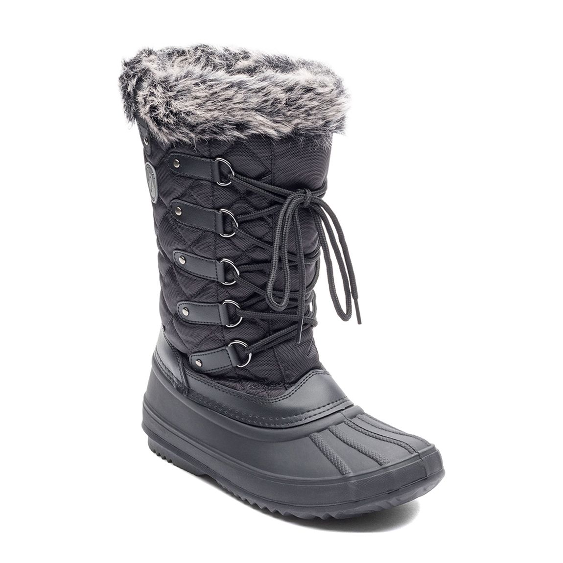 Black Elsa Long Apres Ski Boot main product photo