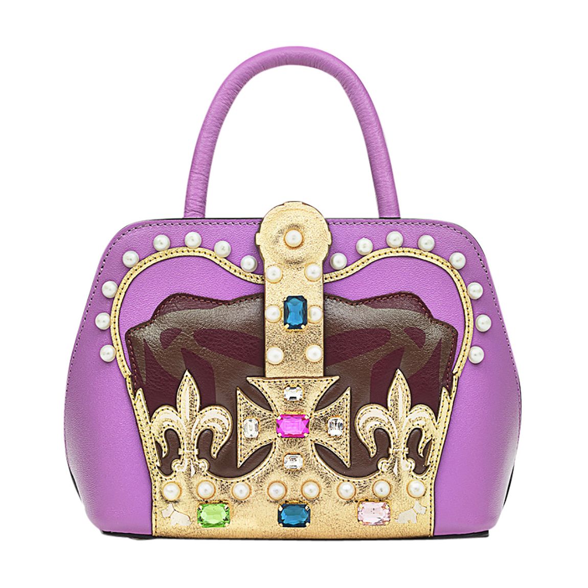 Purple The Anniversary Mini Small Ziptop Grab Bag main product photo