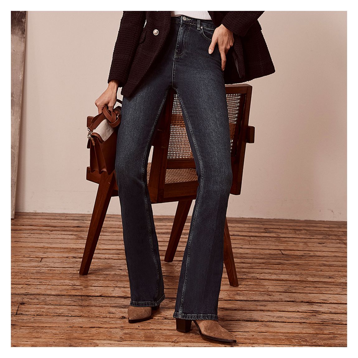 Idaho Dark Indigo Bootcut Jean main product photo