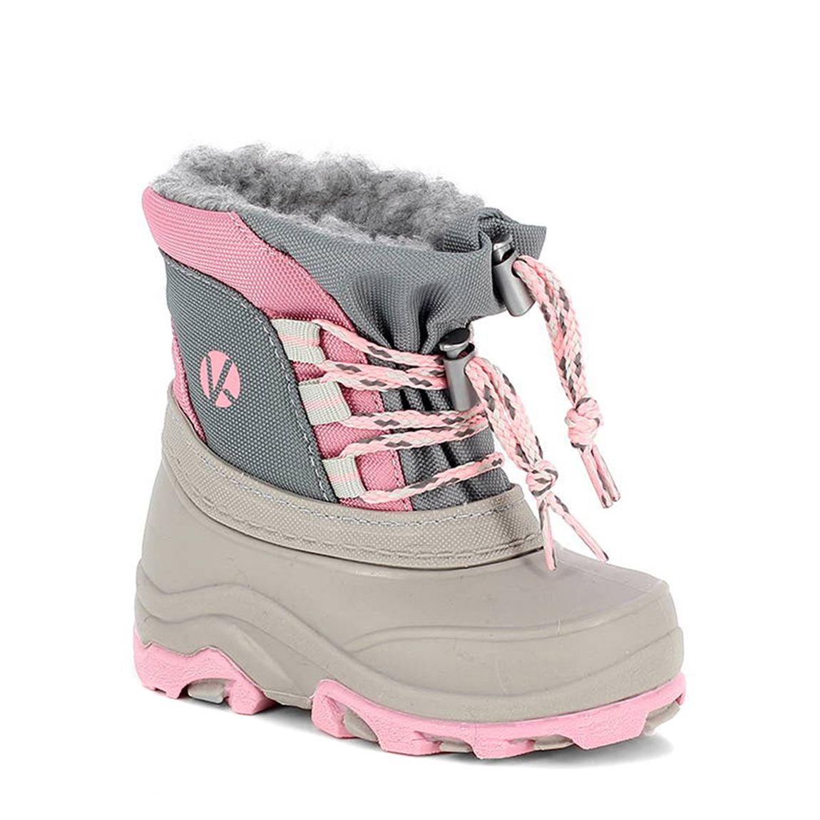 Kids Pink Tyfen Snow Boots main product photo