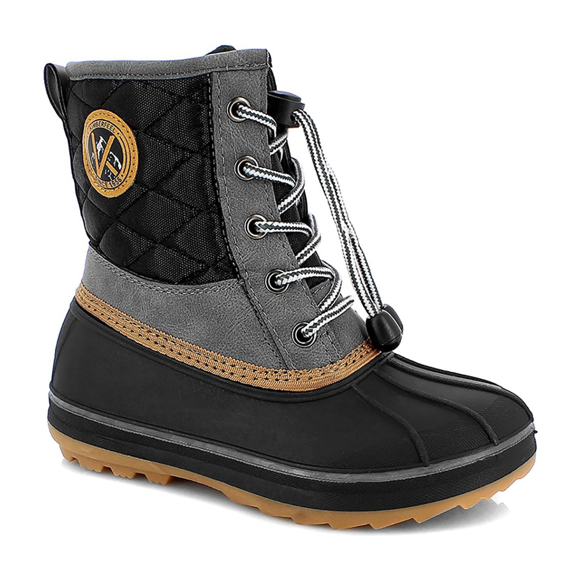 Kids Grey Noor Snow Boots main product photo
