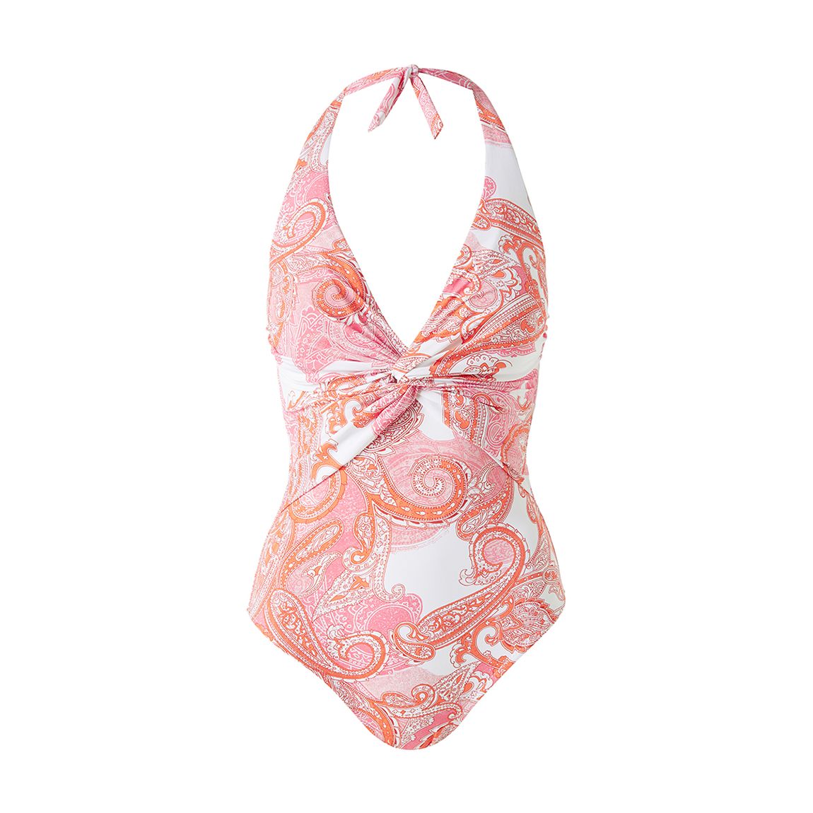 Pink White Zanzibar Duchess Swimsuit main product photo