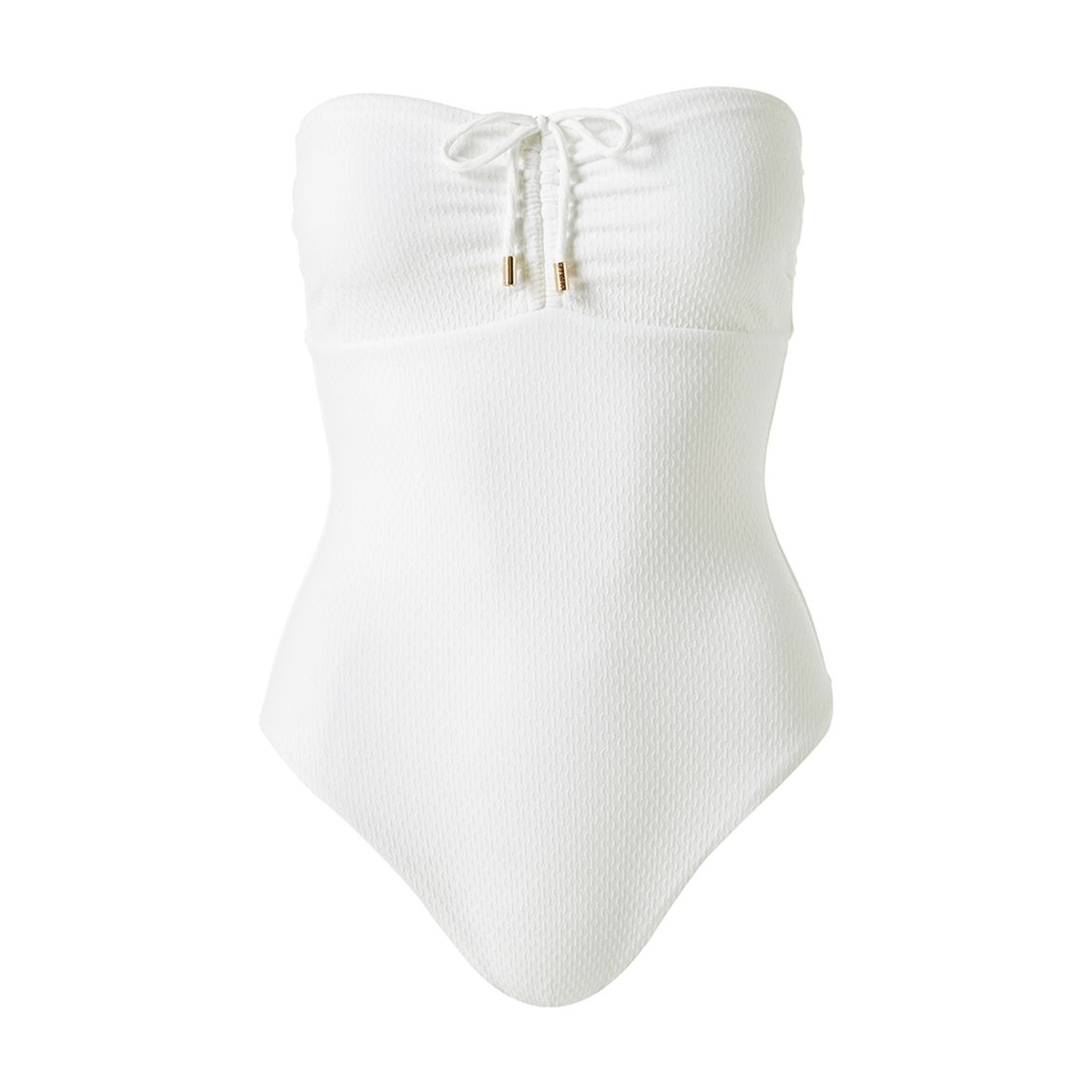 White St Kitts Textured Swimsuit main product photo