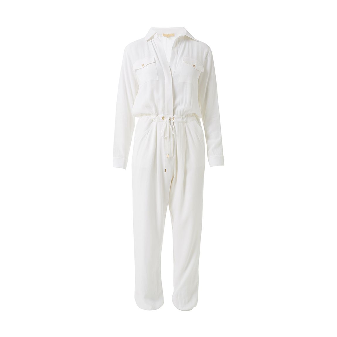 White Magnolia Crepe Jumpsuit main product photo