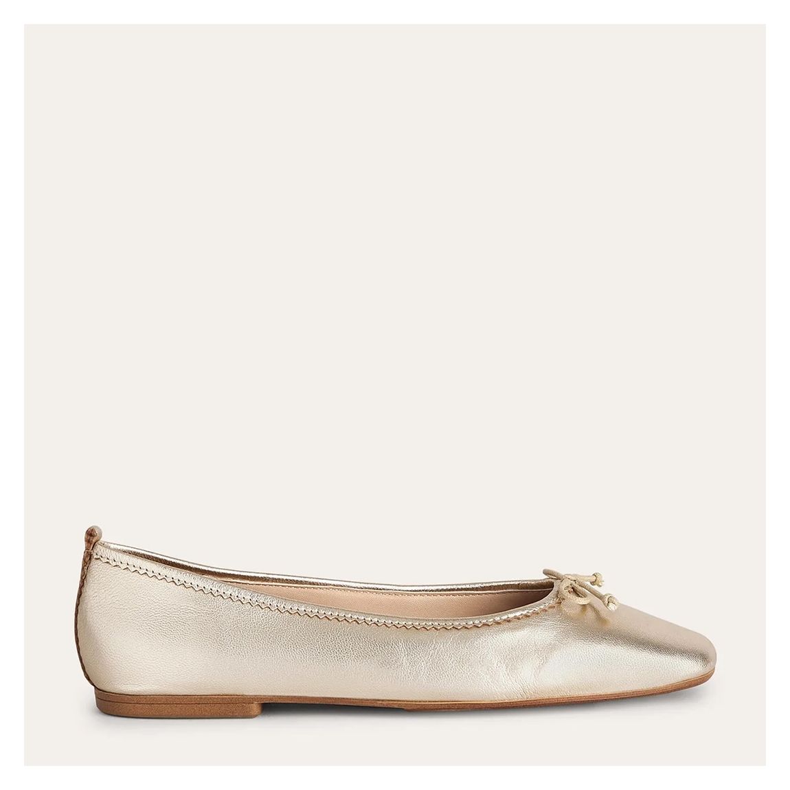 Gold Kitty Flexi Sole Ballet Pumps main product photo