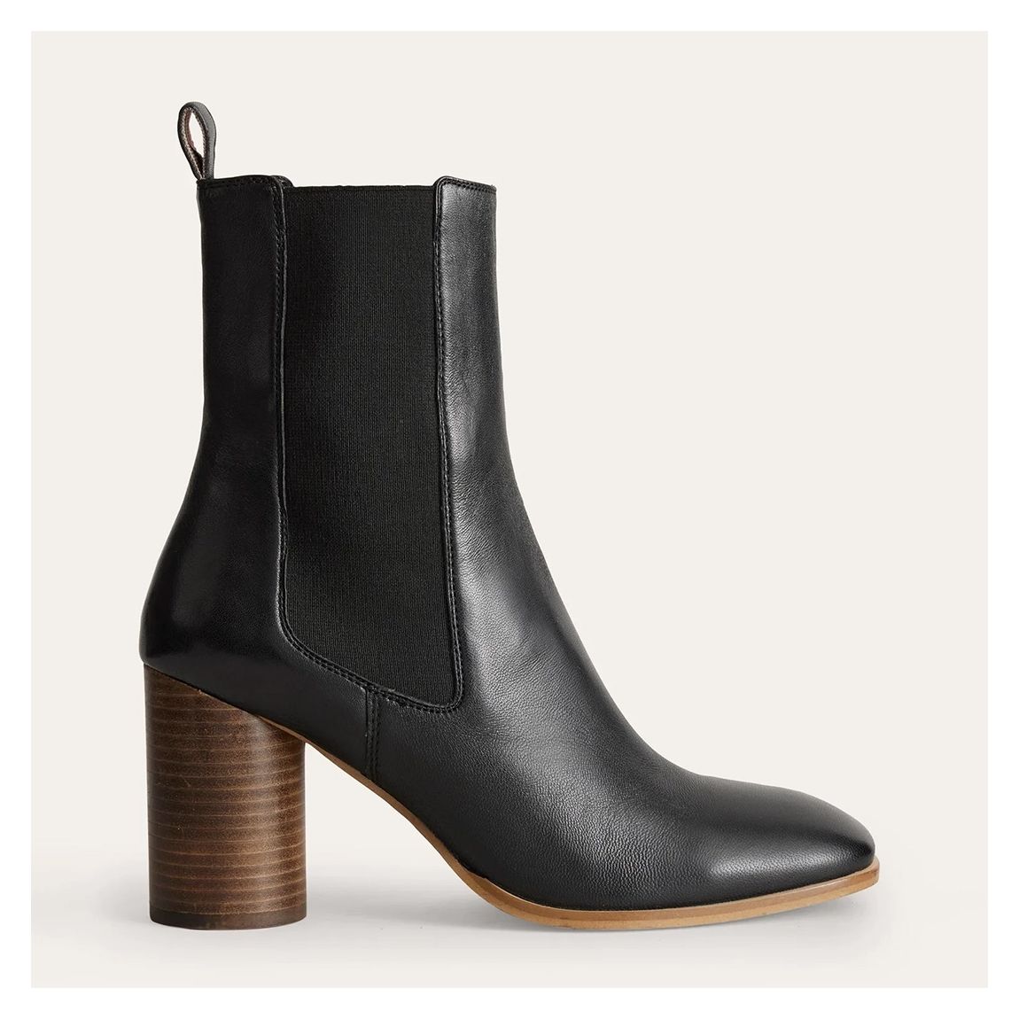 Black Heeled Chelsea Boots main product photo