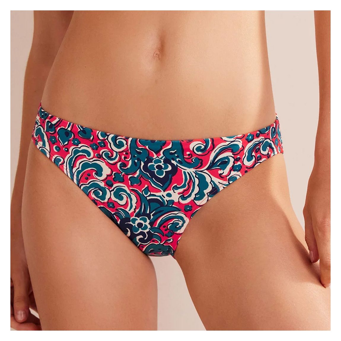 Red Classic Bikini Bottoms, Botanic Terrace main product photo