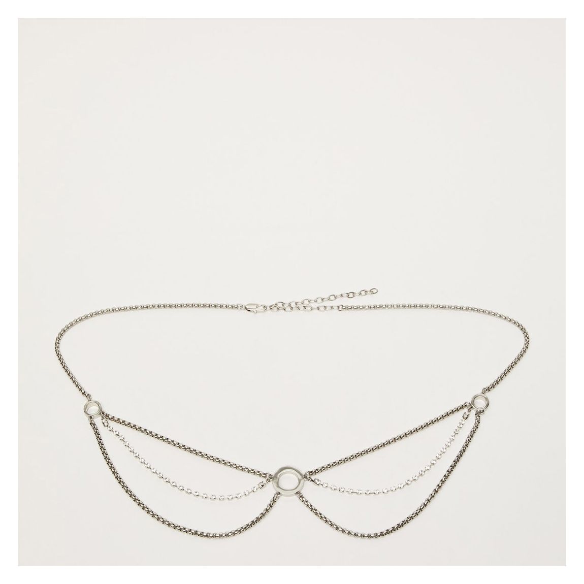 Silver Pervinca Metal Belt main product photo