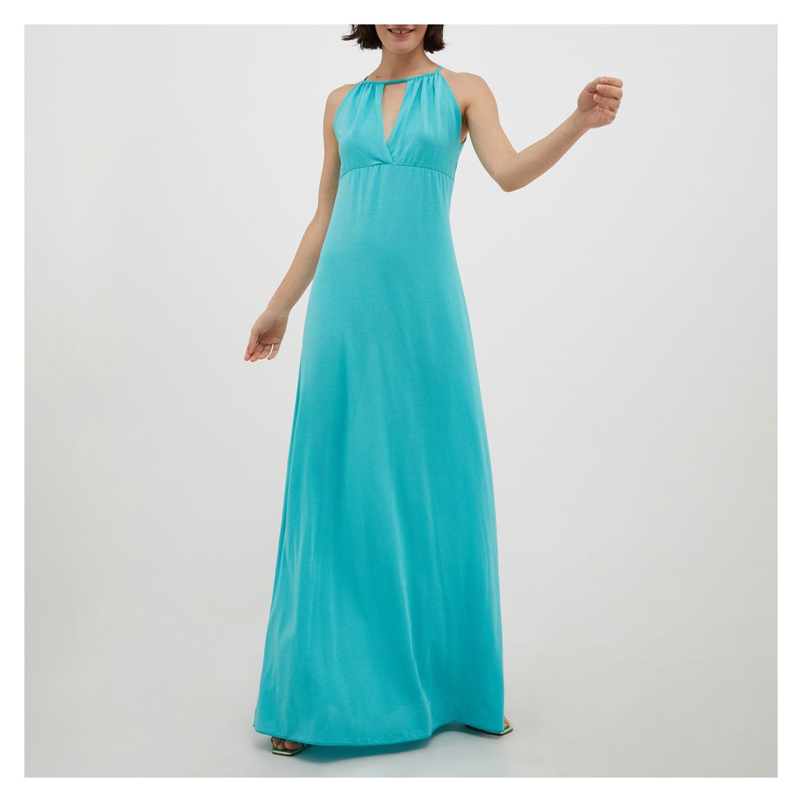 Blue Achillea Maxi Dress main product photo
