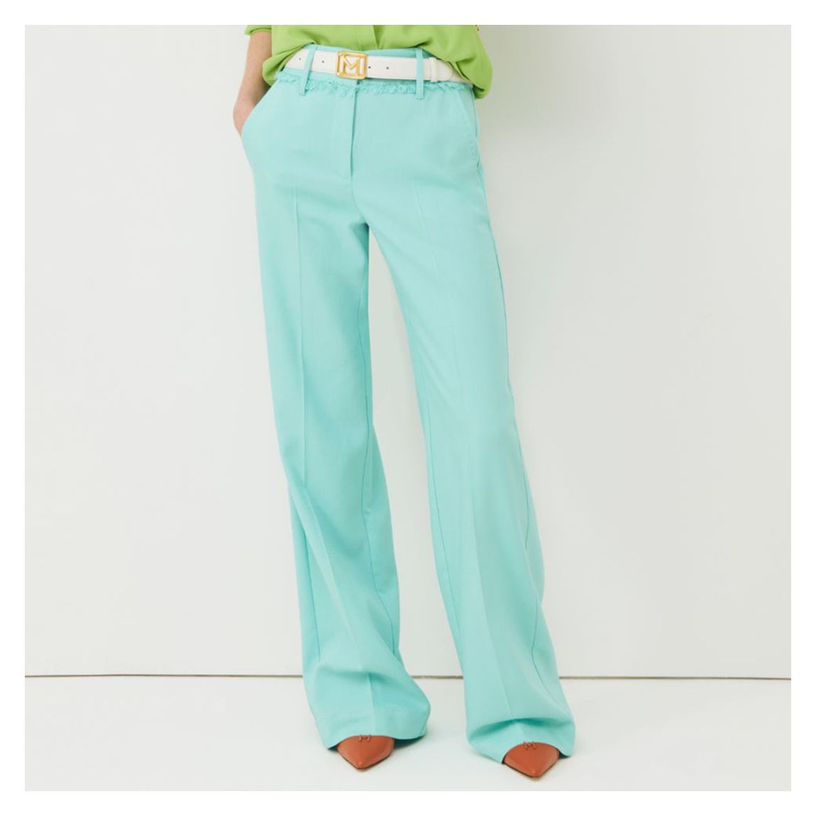 Blue Agave Straight Trousers main product photo
