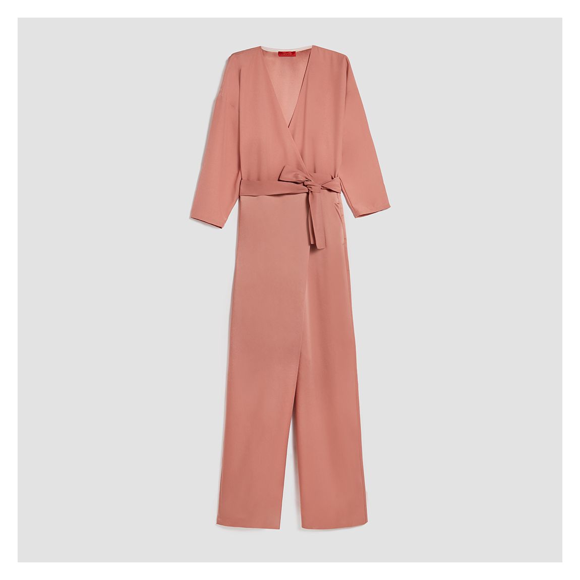 Pink Lesena V-Neck Jumpsuit main product photo