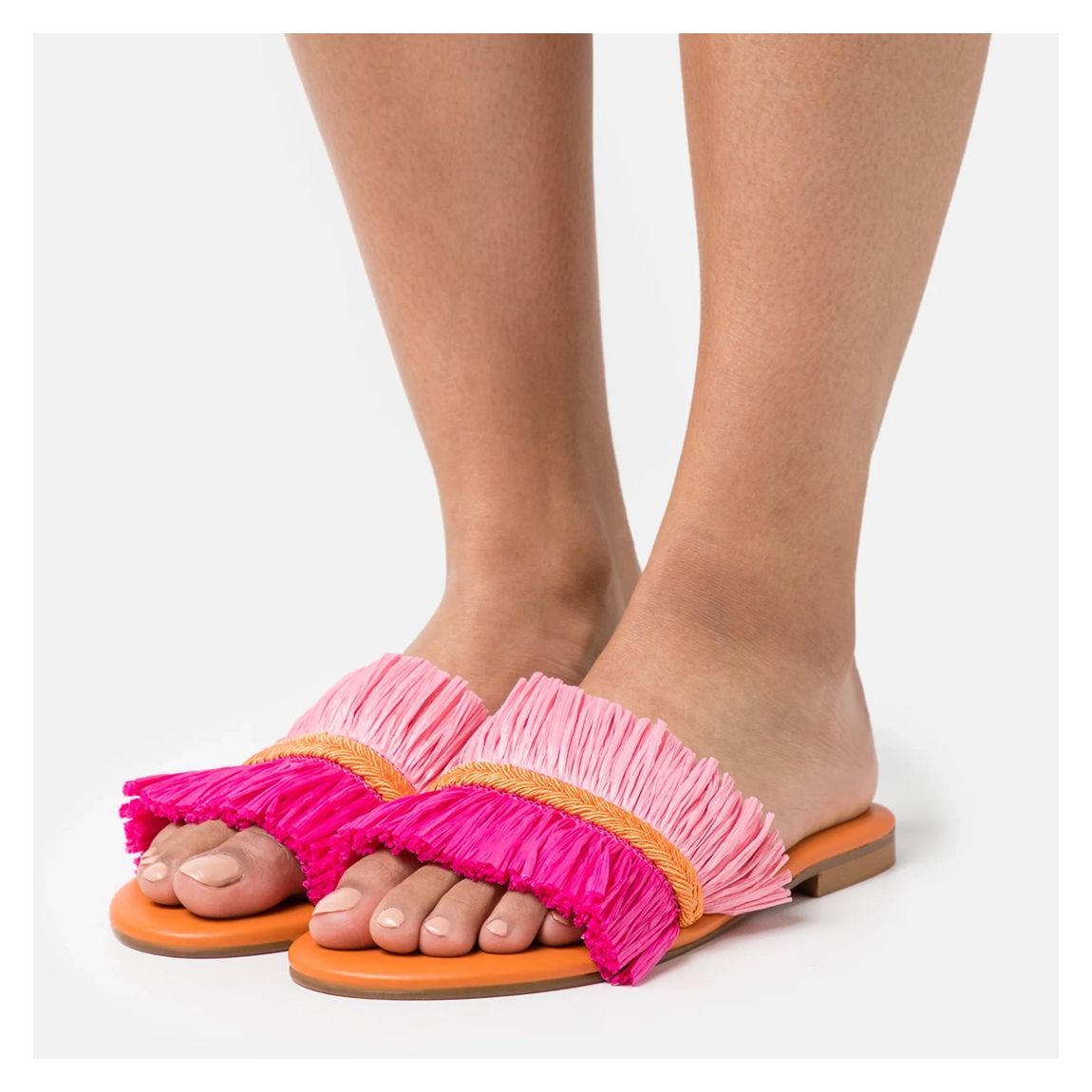 Pink Osaka Frill Sliders main product photo